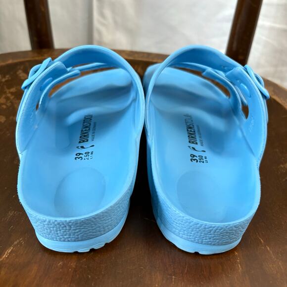 BIRKENSTOCK Eva Arizona Blue Waterproof Sandals Size 39/8 Narrow - Picture 2 of 6